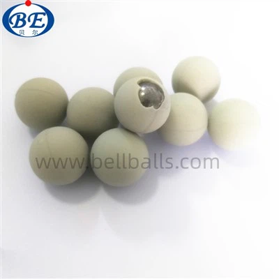 রাবার প্রলিপ্ত ইস্পাত বল